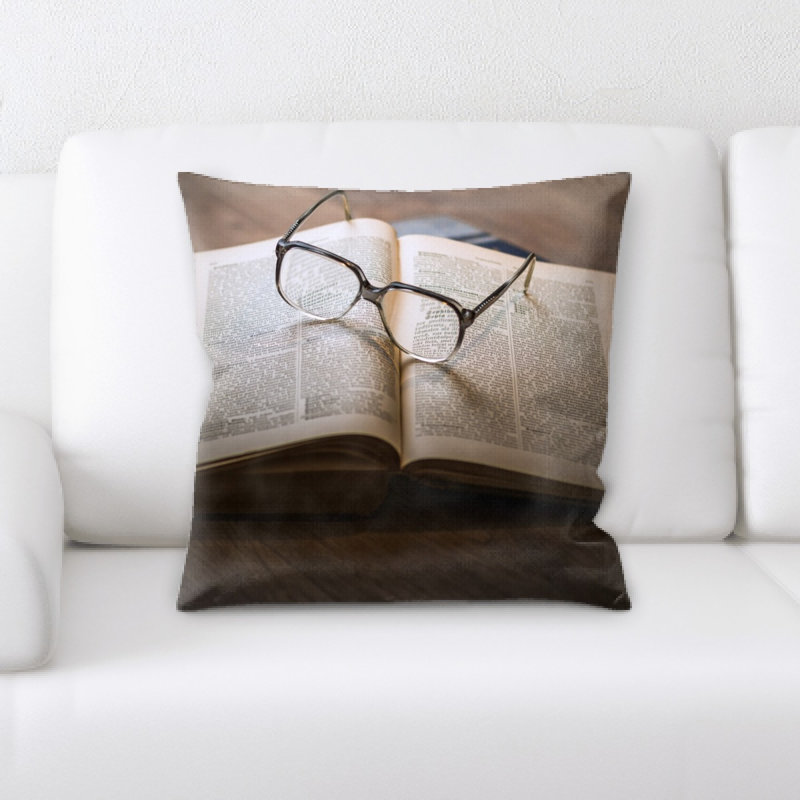 Microsuede Throw Pillow