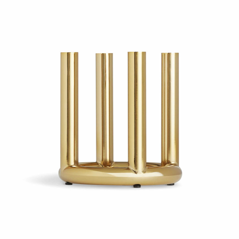 Rad Candelabra, Brass