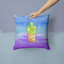 Coussin décoratif d’intérieur/d’extérieur en aquarelle cactus-928594429