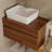 Single Small Bathroom Vanity With Sink-244380417