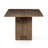 Oak Rectangular Solid Wood Top Dining Table