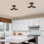26cm Industrial Aluminum Flush Mount