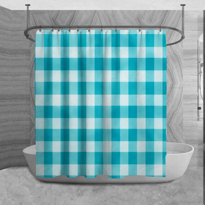 Rideau de douche Saxatil Gingham