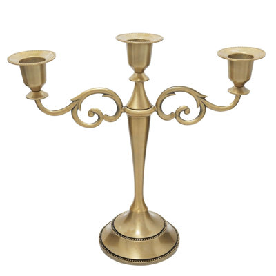 Metal Candelabra Candle Holder Table Centerpiece