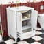 Meuble-lavabo avec tiroir et tablette réglable-1724319911