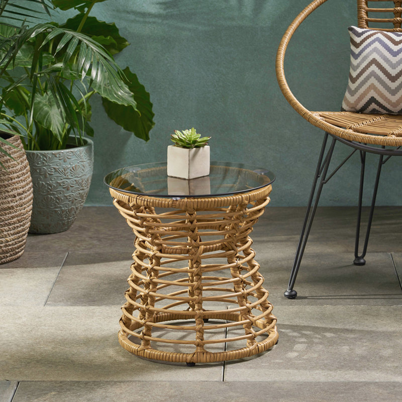 Table d'appoint d'extérieur pour patio