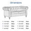 Marzano 2 Seater Faux Leather Sofa-1280870962
