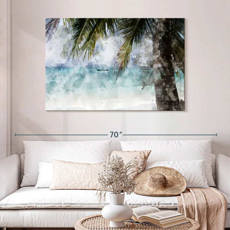 Gillard Palm Tree Abstract, 32" H x 48" W