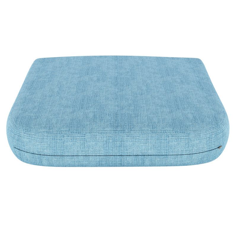 Dining ChairSeat Pad Replacement Cushion – 19L x 19W x 2.5D, Cast Horizon Sunbrella® Plainweave