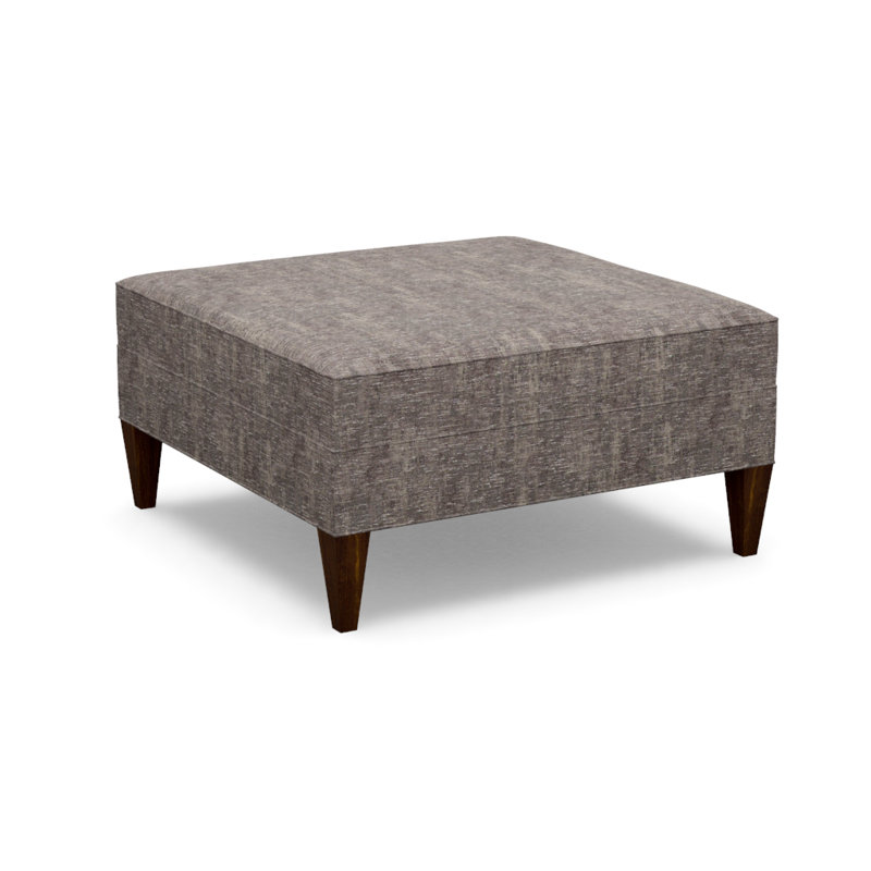 Square Ottoman, Walnut, 3906-74