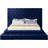 Dymphia Revel Velvet Bed-63427314-63427315