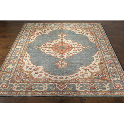 Kerens Wool Oriental Indoor Rug