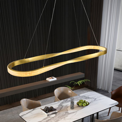 Modern Led Pendant Lights Dimmable Chandelier