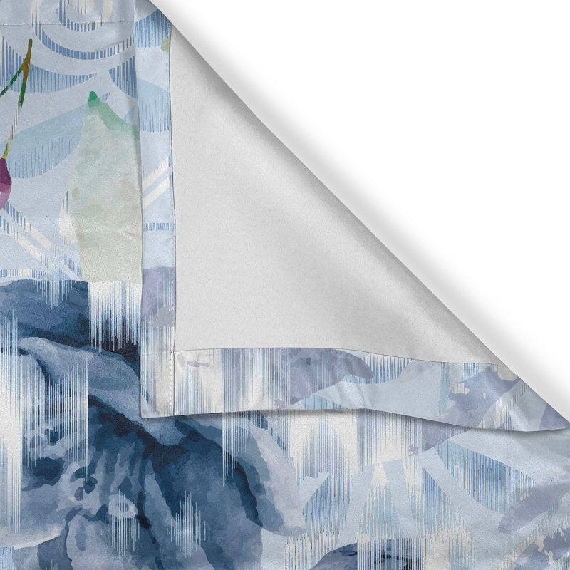 Semi Sheer Curtain Pair