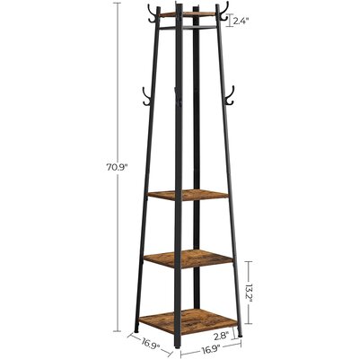 Union Rustic Clary Freestanding 8 - Hook Coat Rack & Reviews | Wayfair