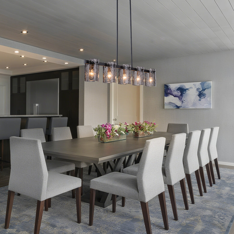 Beth 5-light Dimmable Kitchen Island Linear Pendant