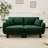 Boucle Fabric Sectional Sofa-117890376