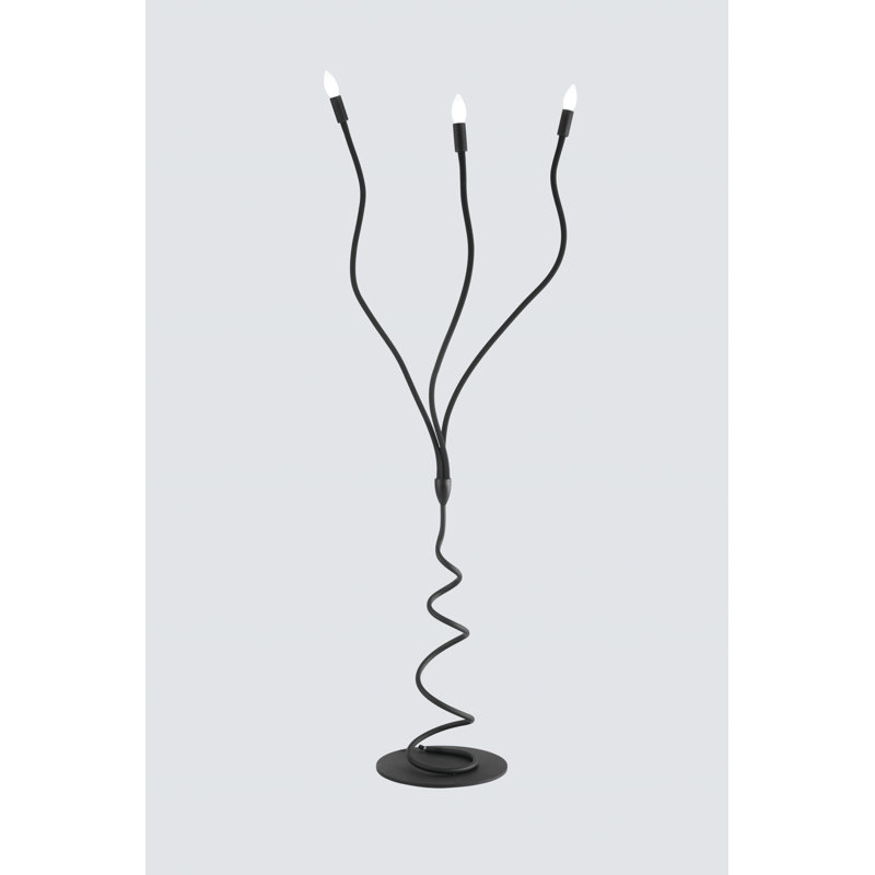 Ferebee 165cm Novelty Floor Lamp, Black