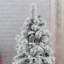 Arbre de Noël artificiel pré-éclairé enneigé-2102194818