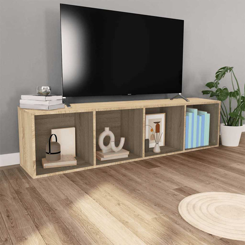 Attwood Bookcase, Black, (5 Shelves) 74.4" H x 23.6" W x 11.8" D