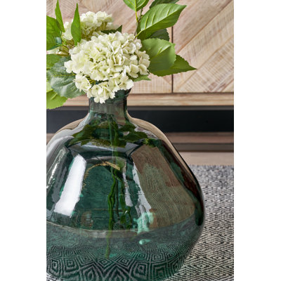 Handmade Glass Floor Vase