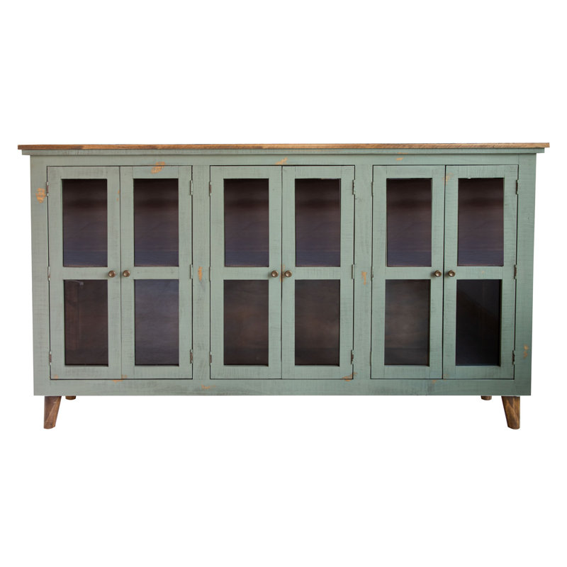 Buffet en bois massif 71,5 po Brayshun