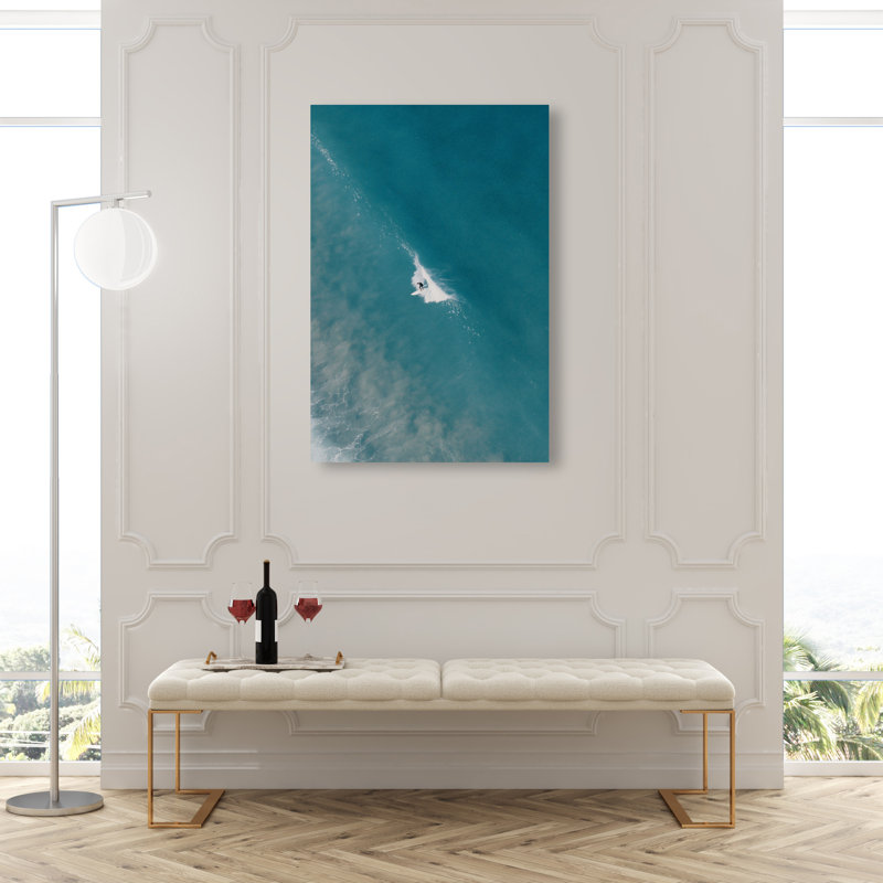 Aquamarine Breath Print by Oliver Gal, 30"H x 20"W, Gallery Wrapped