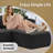 Temica 140" Boucle Low Back Curved Vacuumed Sectional-1150018306