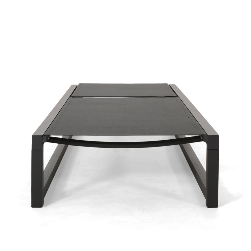 VENICE CHAISE LOUNGE, 1, Black, Black