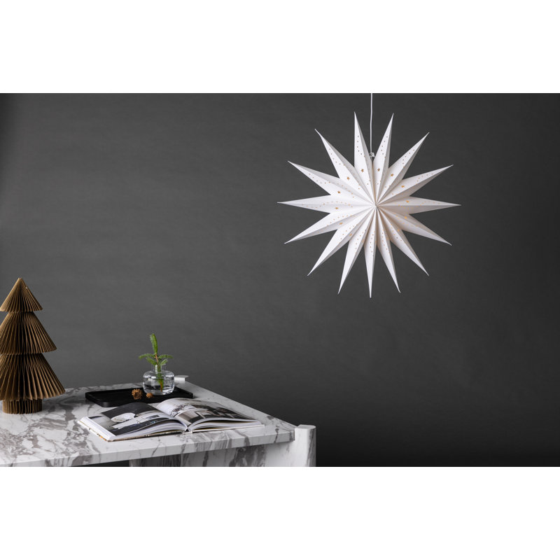 Clotario 1 - Light Geometric Pendant, 60cm H x 60cm W x 60 cm D