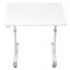 Adjustable Metal Base Computer Desk