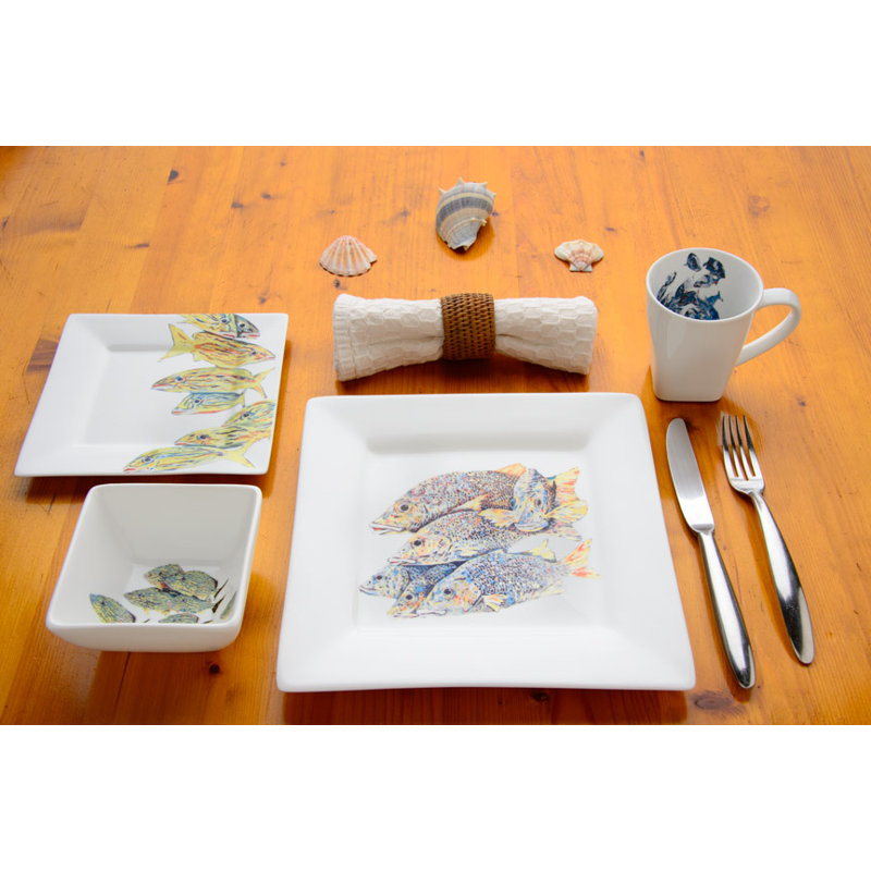 Ensemble de vaisselle Snapper