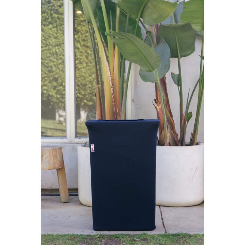 Housse extensible pour poubelle mince 23 gallons Jim Spandex, Bleu marine