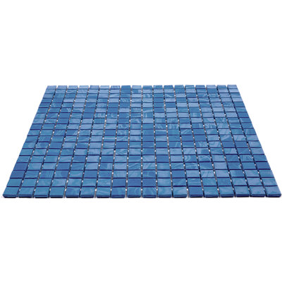 Skosh 0.6" x 0.6" Glass Grid Mosaic Wall & Floor Tile