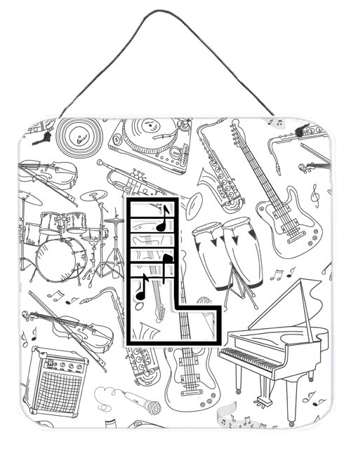 Monogramme « notes musicales », L
