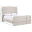 Lit tapissier en tissu texturé Fira Daliah-2003679807-2003679750
