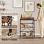 Wood Bar Cart