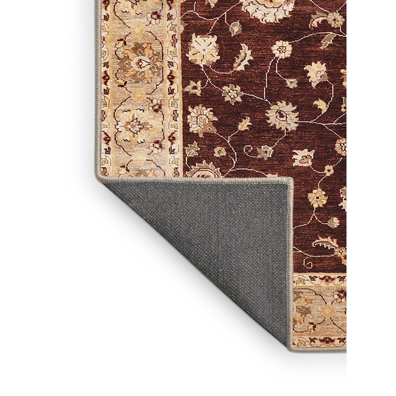 Tapis beige / brun Mansford, Rectangle 8 pi x 10 pi