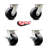 Kingpinless olefin Swivel Caster
