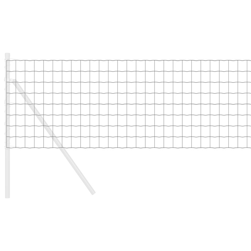 Euro Fence Steel, Grey, 60cm H x 2500cm W