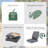 Outdoor 5''Deep Seat Chair Cushion Set-1748589298