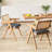 Set Rattan Accent Chairs Dining Chairs Modern Living Room Chairs-977170194-977170220