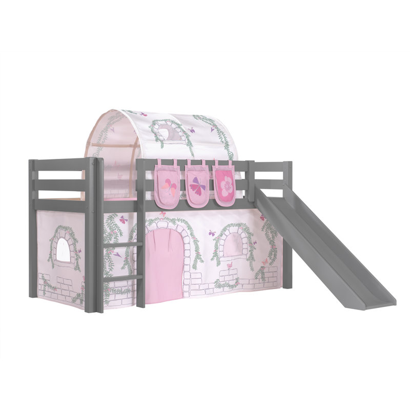 Pino 90 x 200 cm Mid Sleeper Loft Bed Bed by Vipack, Premium Plus