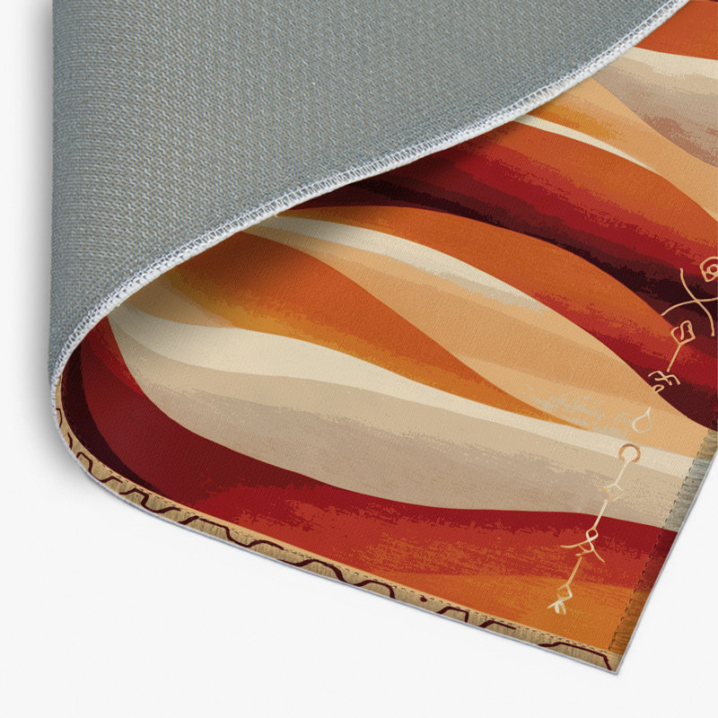 Tapis intérieur et extérieur Crimson Veil, Rectangle 1 pi 6 po x 2 pi 6 po