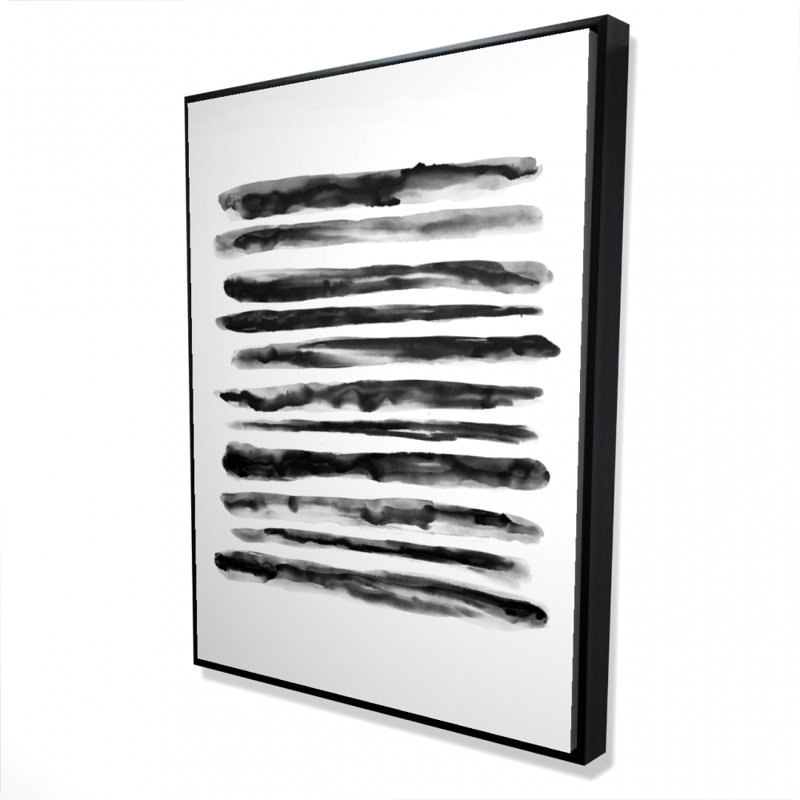 Hatching Print On Canvas