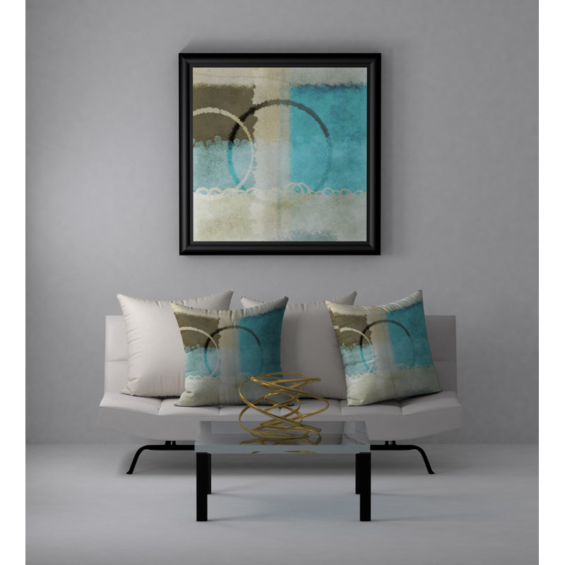 Housse de coussin carrée glamour glamour, 24" X 24"