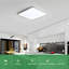 Deshunda 1 - Light 50cm Simple Square LED Flush Mount-133020824