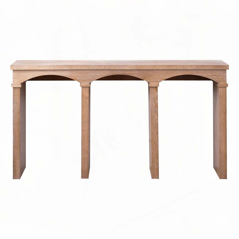 60"Entryway Rustic Wood Console Table