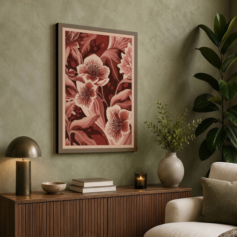 Print, 24x16 - 61.0 x 40.6 cm, Terracotta Border