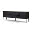Dawn Media Console-Black Raffia